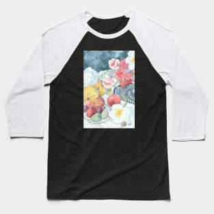 Gouache Fruit Baseball T-Shirt